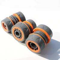 Conector Rápido De Jardín 2pcs 1/2" 3/4" Adaptador De Tubo Para Riego Juntura De Conducción Plástica Extensor De Enchufe Fitting - details 3