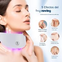 Máscara De Lifting LED Para Cuello Dispositivo De Belleza Del Cuello Antiarrugas Rejuvenecimiento Y Aclarado De La Piel Incluye Batería - details 5