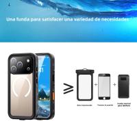 Funda Profesional Shellbox Impermeable Y Resistente a Golpes IP68 Para iPhone 17 Pro/16/15/14/13 Cubierta Completa De 360° Antigolpes Y a La Polvo Compatible Con iPhone - details 0