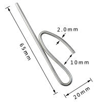 50PCS Gancho De Metal Para Cortina Herramientas De Decoración Doméstica Accesorios Para Rieles Y Travesesías De Cortinas Estilo Moderno - details 5