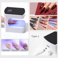 LULAA Máquina De Uñas Portátil UV Para Gel Manicura Lámpara LED Mini Luz De Uñas Fácil Y Rápida Extensión De Uñas Manicura UV - details 4