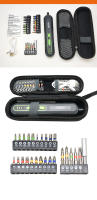 Smart Electrica Mini Destornilladora Eléctrica Recargable USB Conjunto De Destornilladores Herramientas Domésticas Taladro Potencia Material De Aleación De Acero - details 6
