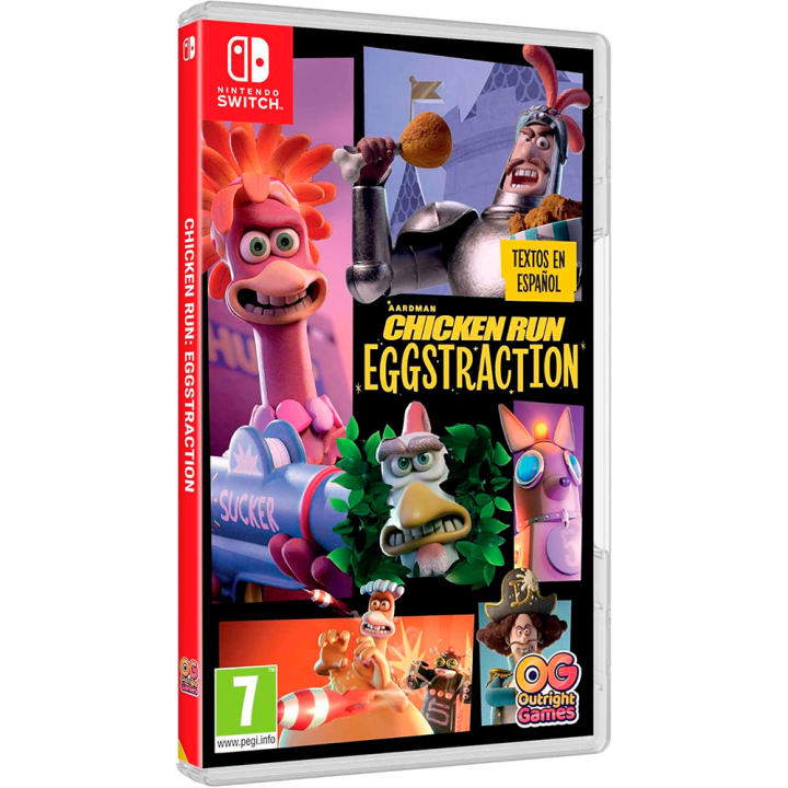 CHICKEN RUN EGGSTRACTION SWITCH - Nuevo a estrenar - PAL España - Bandai Namco