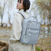 Mochila Para Laptop De 15.6 Pulgadas Estilo Coreano Vintage Bolsa De Viaje Mochila De Negocios Para Hombres Y Mujeres Bolsa Escolar - details 0
