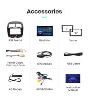Junsun-reproductor Multimedia X7 MAX para coche Radio con Android CarPlay inalámbrico voz IA 2K 13.1 pulgadas para Mitsubishi ASX 1 2010 2011 2012 2013 2014 2015 2016 - details 27