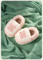 Chopines De Invierno Para Niños De Mario Cheeerful Con Estampado De Animales Cómodos Y Calientes Para El Hogar Material De Algodón - details 6