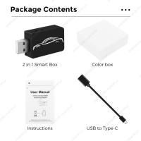 Adaptador Wireless Android Auto Carplay Mini Ai Box Dongle Para VW Audi Toyota Mazda Nissan Chevrolet Suzuki Subaru Kia Ford Opel - details 4