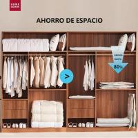 AYA MARKT Bolsas de Vacío para Almacenamiento, incluyen Boca para Aspirador, con Doble Cremallera, Bolsas Vacío Ropa Aspiradora Ahorro de Espacio Para Guardar Ropa, Edredones, Almohadas, MantasTransparente - details 6