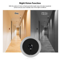 Cámara Peephole Digital 2MP Para Puerta De Apartamento Pantalla LCD Color Infrarrojo 1080P Visor Peephole De 120 Grados - details 5