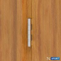 Bisagra de arce con cochetes de Bolas de cromo Pulido de 3 pulgadas (75mm), Maple Bisagra de puerta para Puertas de Madera (2 partes) - details 3