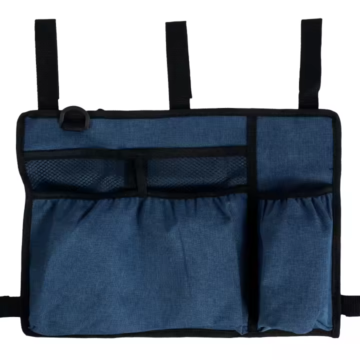 Bolsa De Almacenamiento Para Ruedas De Silla De Ruedas Grande Capacidad Impermeable Para Manillar Pouch De Almacenamiento Plegable Para Ancianos Discapacitados - 1