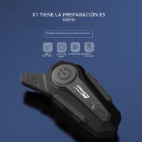 Intercomunicador De Casco X1 plus Motor Bluetooth 5.0 Headset Inalámbrico Para Motocicleta Con Altavoz Interfono Manos Libres 1000m - details 2
