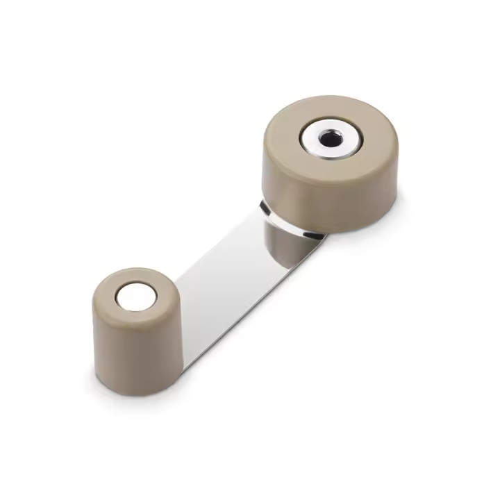 Inofix Tope Puerta Adhesivo Retenedor Giratorio Base Metálica - 1