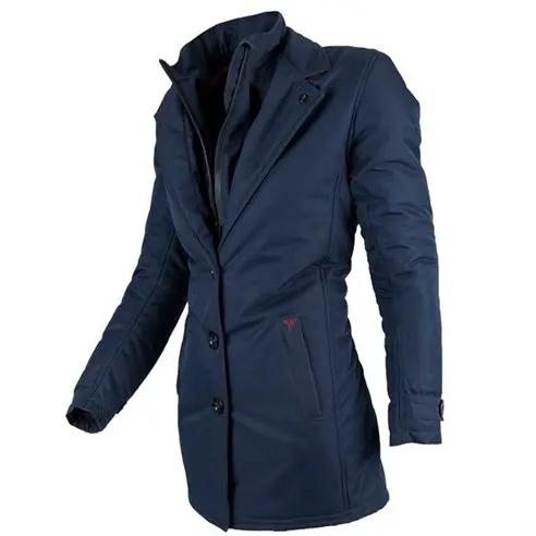 Chaqueta By City Trench Coat Lady azul Raíz CAFE RACER Chaquetas de mujer OUTLET MOTOSOTORE MARCAS Chaquetas Ropa moto BY CITY