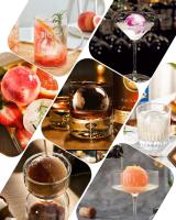Cubiteras para Hielo Grande de silicona para Whiskey-Set de 4 con tapa de Embudo 2 en 1 - Moldes de Cubitos de Hielo redondo de 6cm para cóceles de Bourbon-Liberación rápido-Large Cube tray - details 5