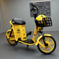 Bicicleta Eléctrica a Escala 1:8 Para Niños Modelo De Bicicleta Compartida De Aleación De Metal Con Neumáticos De Goma Y Luz Sonido Regalo Para Niños - details 15