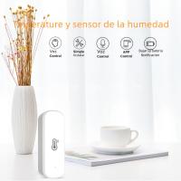 Sensor Inteligente De Temperatura Y Humedad ZigBee/WiFi Tuya Batería Poderada Para Seguridad Doméstica Compatible Con Alexa Y Google Home - details 3