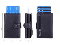 Cartera Hombre de Fela, Bloqueo RFID | Tarjetas para Tarjetas de Crédito | Hombre - Fibra de Carbon Gift, para Crédito, Billetes y Monetas - details 3