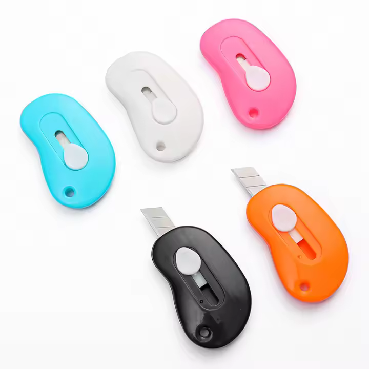 Cuchillo De Arte Miniatura 5Pcs Portátil Para Oficina Corte De Papel Y Apertura De Envolventes Cuchillo De Expresión Minimalista - 1