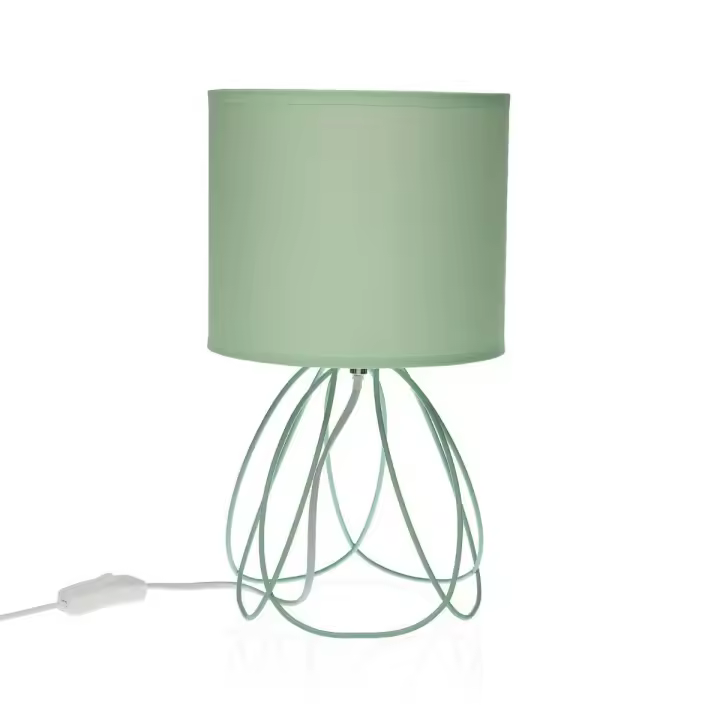 Lámpara de mesa Versa Mila Verde 20 x 36 cm Metal - 1