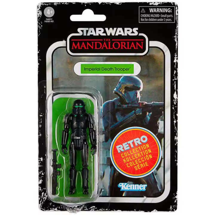 Figura Imperial Death Trooper retro collection The Mandalorian Star Wars 9,5cmFigura  Coleccionable - Idea de Regalo- Mercancia Oficial - Juguetes para Niños y Adultos - Movies Fans - Muñeco para Coleccionistas y Exposición - 1