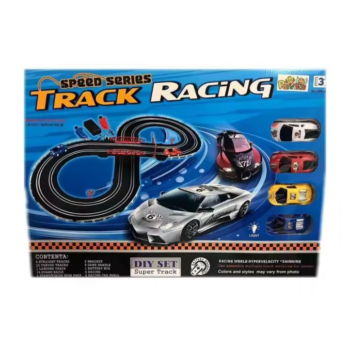 CICUITO CARRERAS ELECTRICO TRACK RACING DE PANRITOS - 1