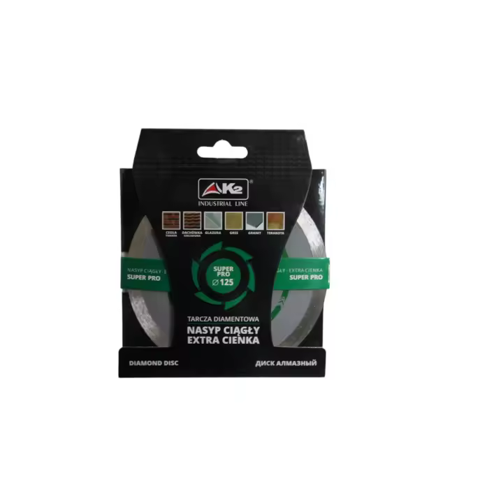 Pack 3 uds. - Disco de corte de diamante Super Pro banda continua K2 - NPDQC125-1, alta calidad y rendimiento - 1