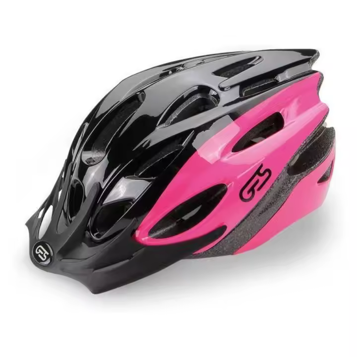 Casco Bicicleta Montaña Ges Rocket Talla-M, Rosa/Negro - 1