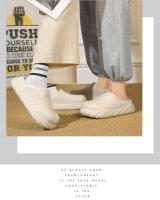 Zapatillas De Hombre Para Invierno Calientes Impermeables Casuales Para Interior Y Exterior Wool Lining EVA Upper Y Outsole - details 2