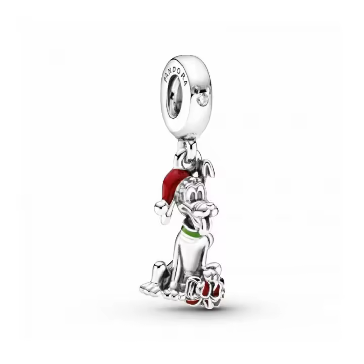 Charm Colgante Pluto Navideño de Disney - 799199C01 - 1