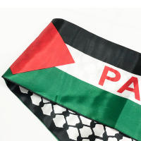 Pañuelo De Bandera De Palestina Personalizable Doble Cara Regalos Para Bodas Y Decoración Accesorios De Moda Para Hombres Y Mujeres - details 13