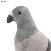 Juguete De Peluche Pigeon Gris Simulado Animal De Peluche Suave Y Realista Muñeco De Paloma Para Niños Regalos De Cumpleaños Decoración Del Hogar - details 1