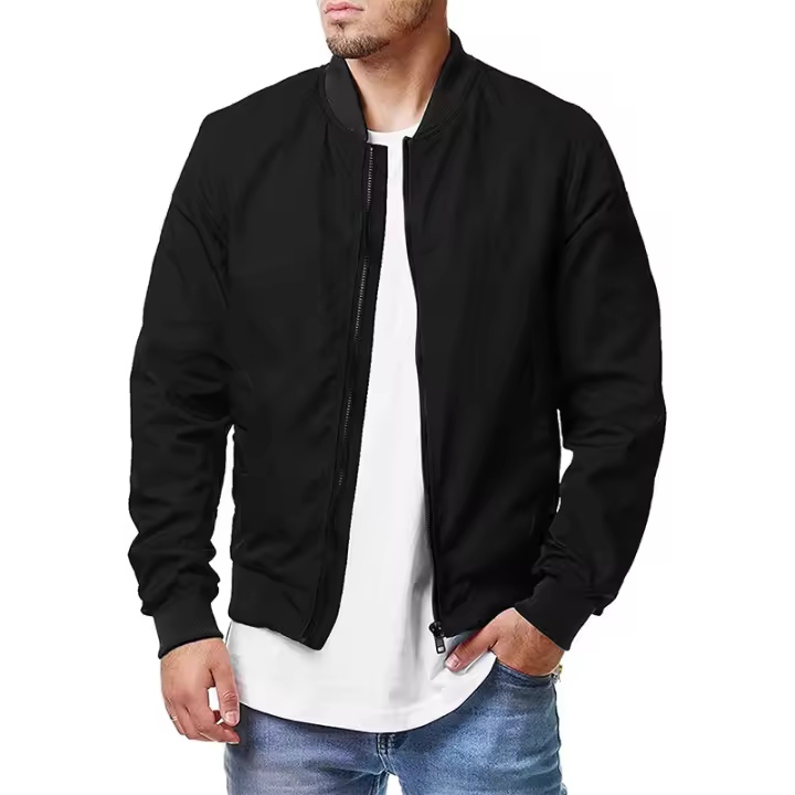 Chaqueta de béisbol de piloto deportivo de primavera y otoño, chaqueta de hombre, abrigo casual de talla grande para hombre - 1