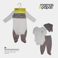 Ropa infantil de otoño para mamá y bebé, camiseta de manga larga con estampado de dibujos animados para el hogar, caja de regalo de cinco piezas de colores combinados - details 7