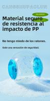 Bola De Rodar Para Hamster Juguete De Cristal Transpirable Y Sin Atrancar Para Divertirse En Casa - details 7