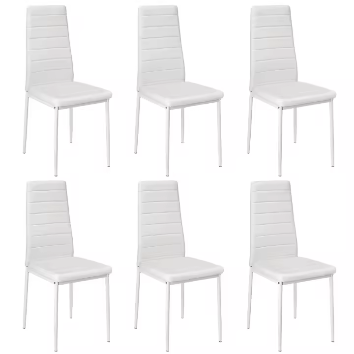 Juego de 2/4/6 sillas de comedor silla de cocina silla de comedor sillas de salón - 1