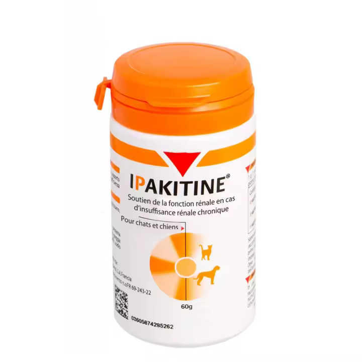 IPAKITINE 60g suplemento para la función renal de perros y gatos Vetoquinol - 1