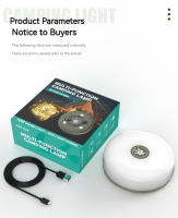 Lámpara De Cadena LED RGB Portátil Para Camping Y Fiestas Decoración De Navidad Tipo-C Recargable 10M Colorible Y Impermeable - details 19
