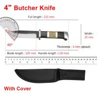 Cuchillo De Desbondeo Forjado Con Mango De Madera Para Cocina Corte De Carne Fruta Y Pescado Chef BBQ Cuchillo De Corte Eco-amigable - details 1