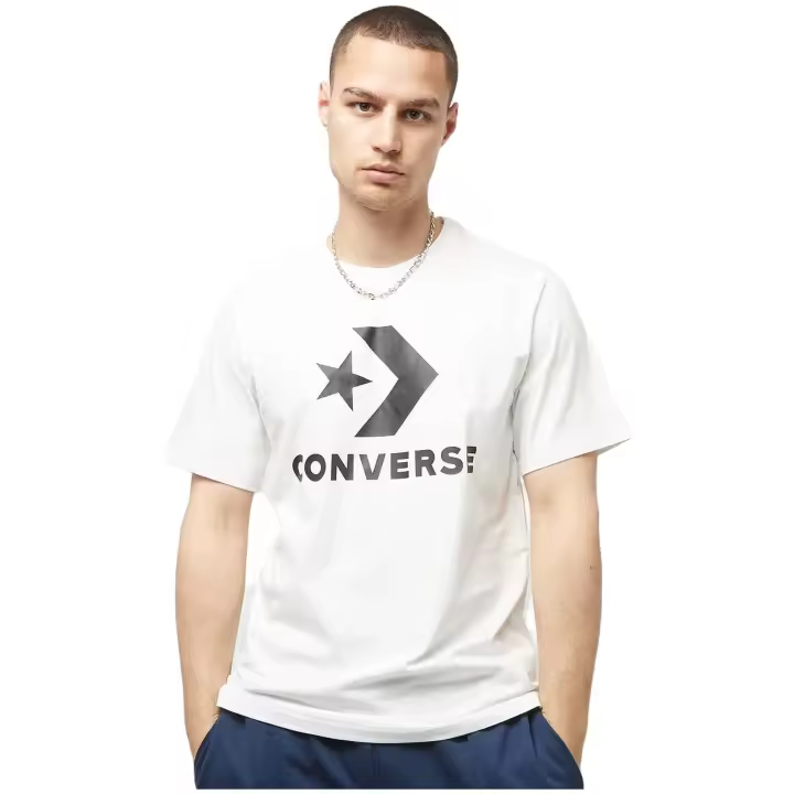 Camisetas marca Converse modelo 10025458-A05 para hombre en color rosa - 1