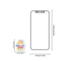 30pcs Pegatinas De Conejo Lindo Graffiti De Dibujos Animados Para Decorar Cuaderno Maleta Moto Scrapbook PVC Impermeable Decales Para Niños Mayores De 3 Años - details 2
