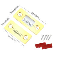 Cerradura De Puerta Invisible Ultrafina Y Microtoque Para Armario Con Deslizamiento Magnético Sin Espacio Necesario - details 22