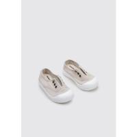 victoria INGLESA ELASTICO LONA TINTADA DREC Deportivas Planas Bebé - niño (hasta la talla 30) Blanco - details 0