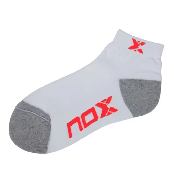 Calcetines Nox Blanco Naranja 1 Par - 1