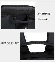 Mochila Impermeable Para Hombres Ultra Ligera Estilo Clásico Con Capa De Computadora De 15.6' Mochila De Hombro Suave Material Nylon Con Costuras Embossing - details 28
