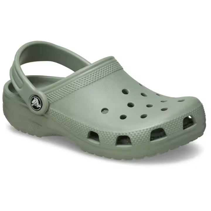Crocs Zuecos Classic Clog K Verde Unisex - 1