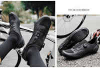 Zapatillas De Ciclismo LiXingMing Para Hombre Azul Zapatillas De Bicicleta De Montaña Transpirables Y Cerradura Self-Locking Talla True Fit Nylon Suela EVA Lining LYCRA Disponibles En Varios Tamaños - details 4