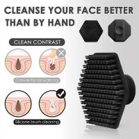 Cepillo De Limpieza Facial De Silicona Exfoliante Para Hombre Y Mujer Cepillo De Barba De Masaje Para Cuidado De La Piel Miniatura Limpiador Profundo Para Rostro - details 4