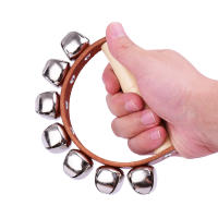 Campanas De Mano Con Mango De Madera Jingle Bells 5pcs/7pcs Instrumento Musical Para Clase De Música Juguetes Educativos - details 2