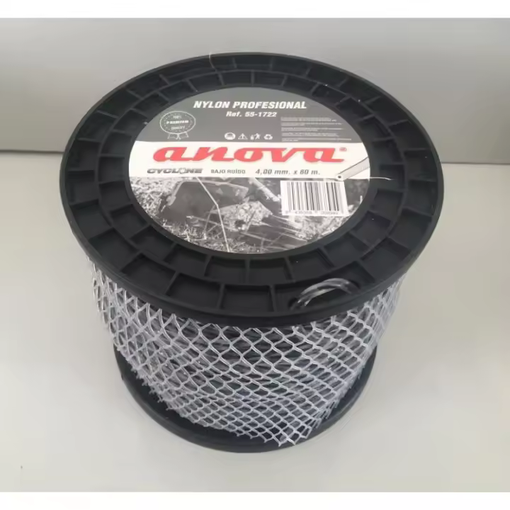 HILO DESBROZADORA ANOVA CYCLONE GRIS 4 mm E/80 m - 1